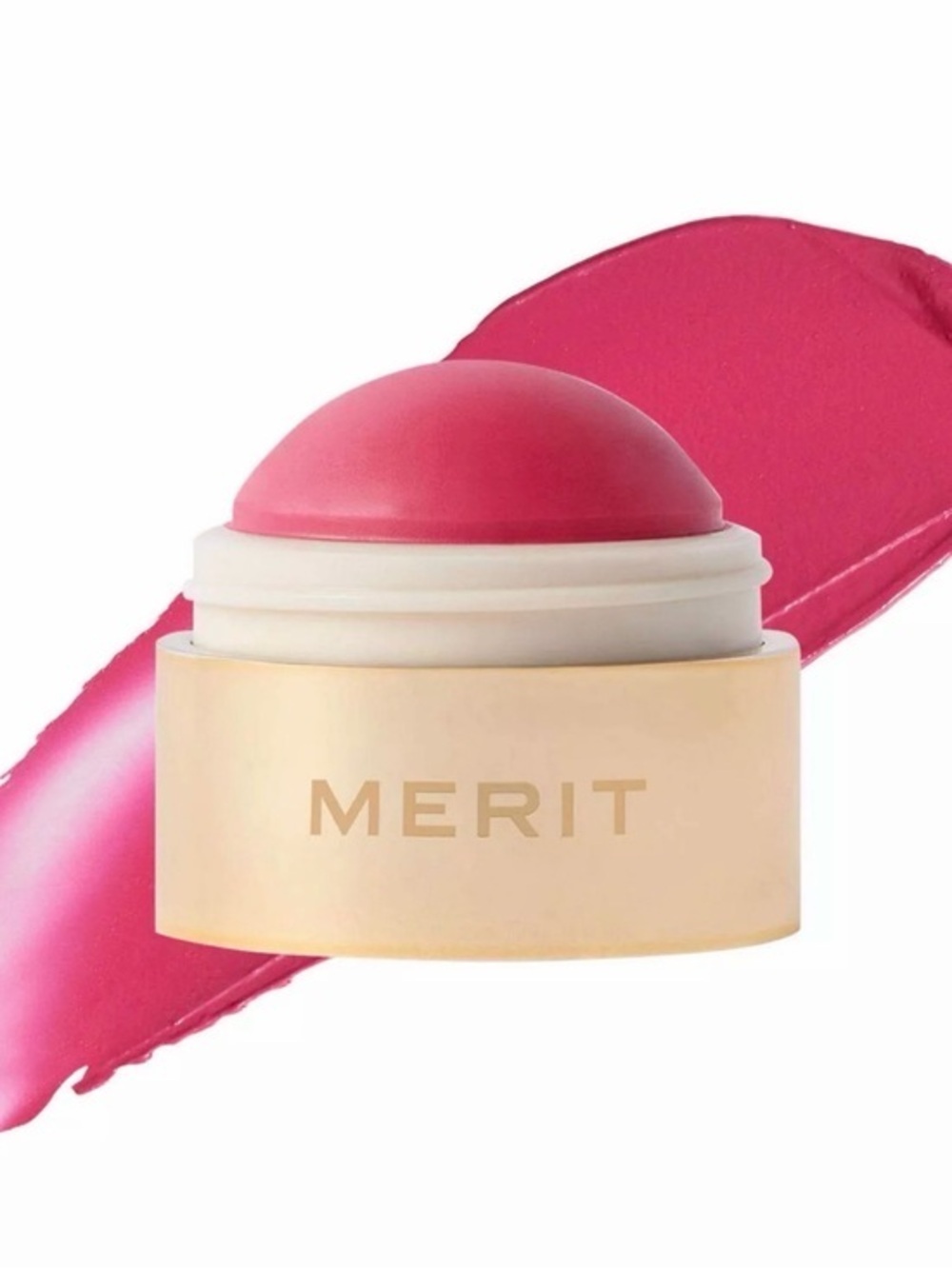Merit LA BONBON Cream Blush Stick - Smooth Buildable Color